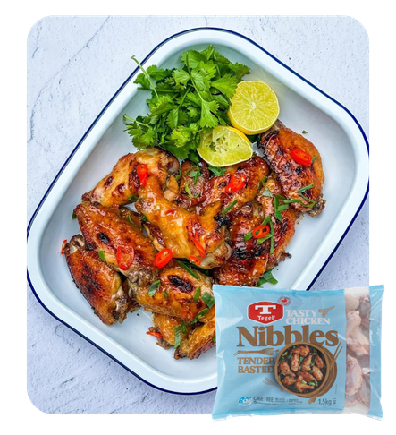 thai style chicken nibbles.