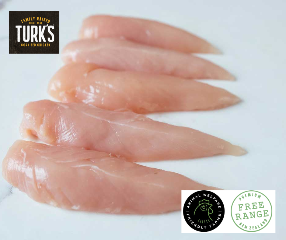 Turks Chicken Tenderloin 6x2kg, free range