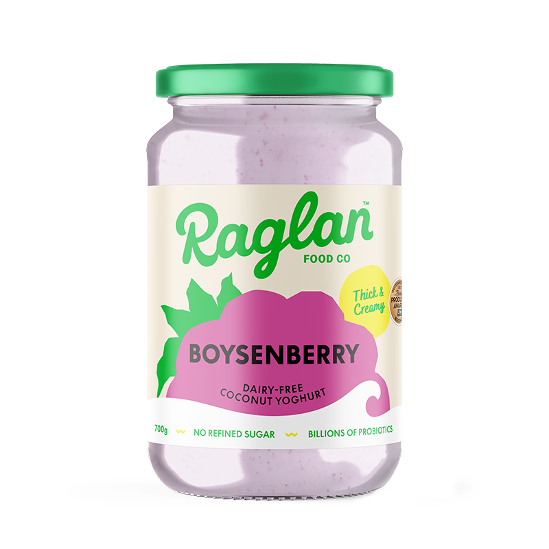 Raglan Coconut Boysenberry Yoghurt 700g