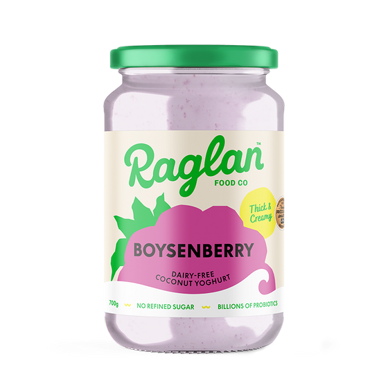 Raglan Coconut Boysenberry Yoghurt 700g