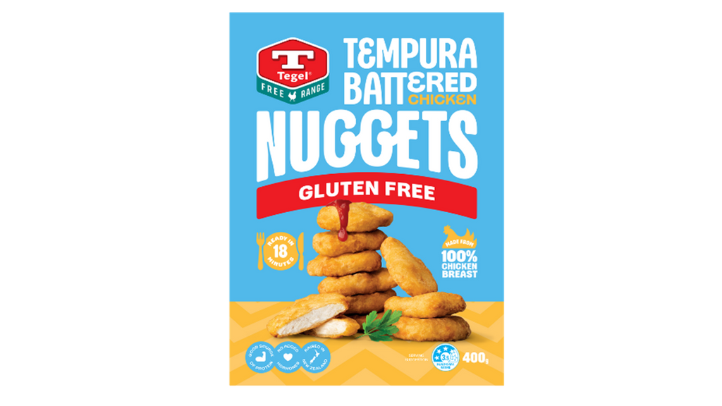 Tegel Free Rage Gluten Free Chicken Nuggets 400gm