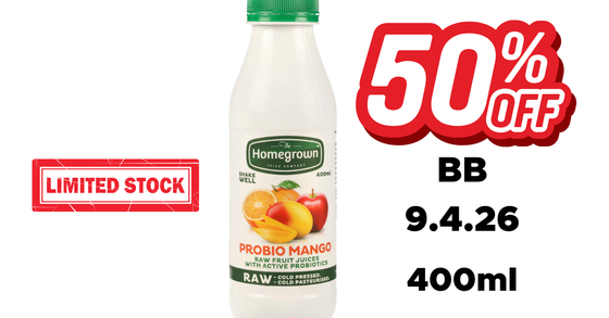 PROMO 400ml Homegrown Probio Mango