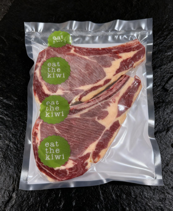 Portion, Beef OP Ribeye 2 pc, 350-380g, price per kg