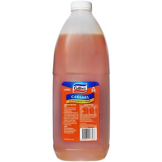 Syrup Camarel Topping Cottees, 3L