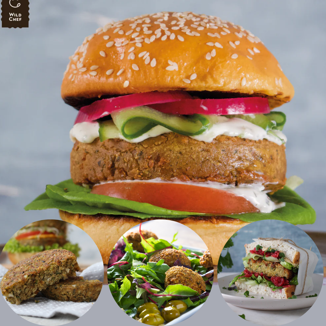 Wild Chef FALAFEL 80gx 30pc per bag Gluten free, dairy free/vegan friendly