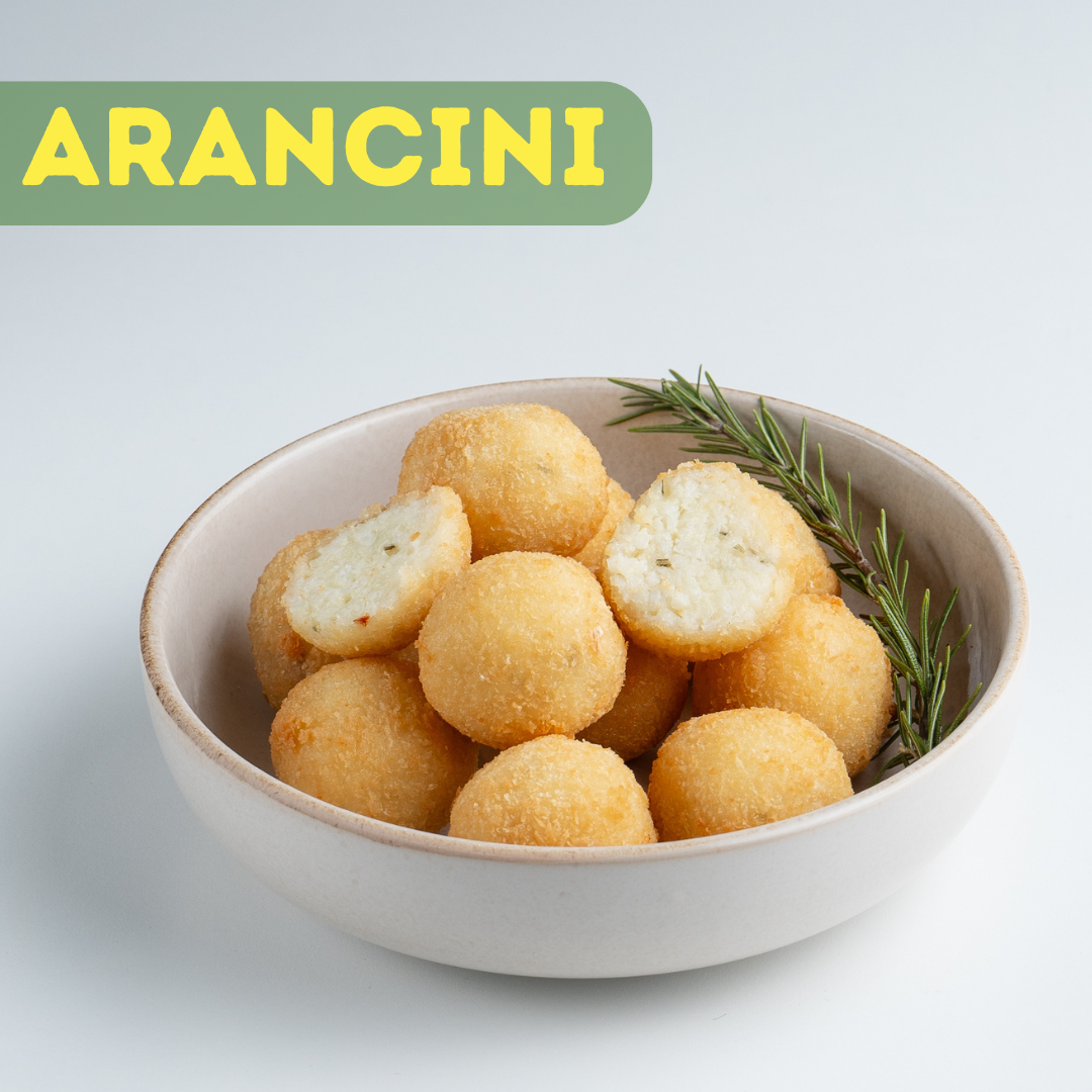 Arancini Three Cheese 2kg (30g balls), GF, approx 60-63 balls
