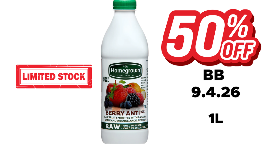 PROMO 1L Homegrown PURE BERRY