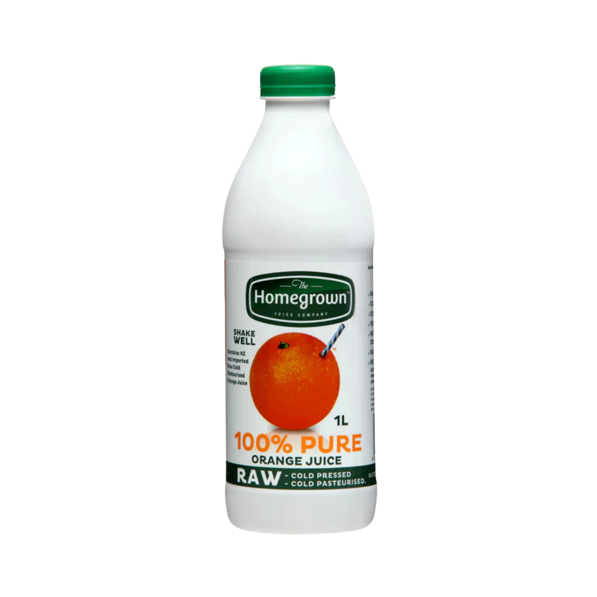 1L Homegrown NZ LEMON - HONEY & GINGER, raw,  cold pressed juice