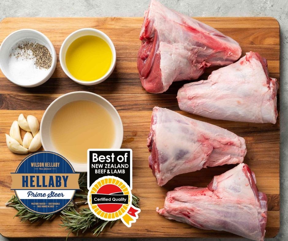 HELLABY NZ Prime Lamb  Shanks hind  Per KG