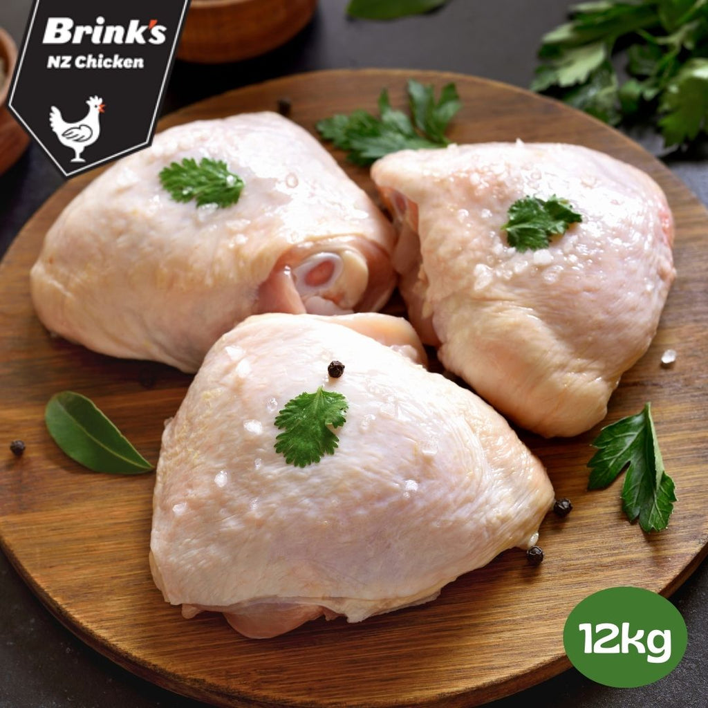 (DIS) Brinks Chicken Thigh bone in Portions 12kg