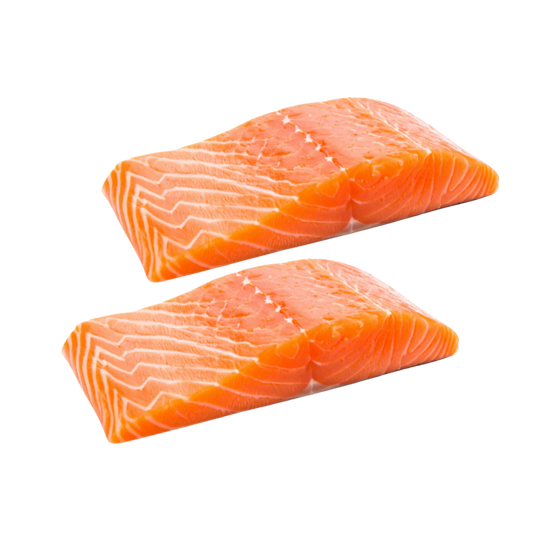 Atlantic Salmon Portions, Skin-On, average 180-190g each, price per Kg