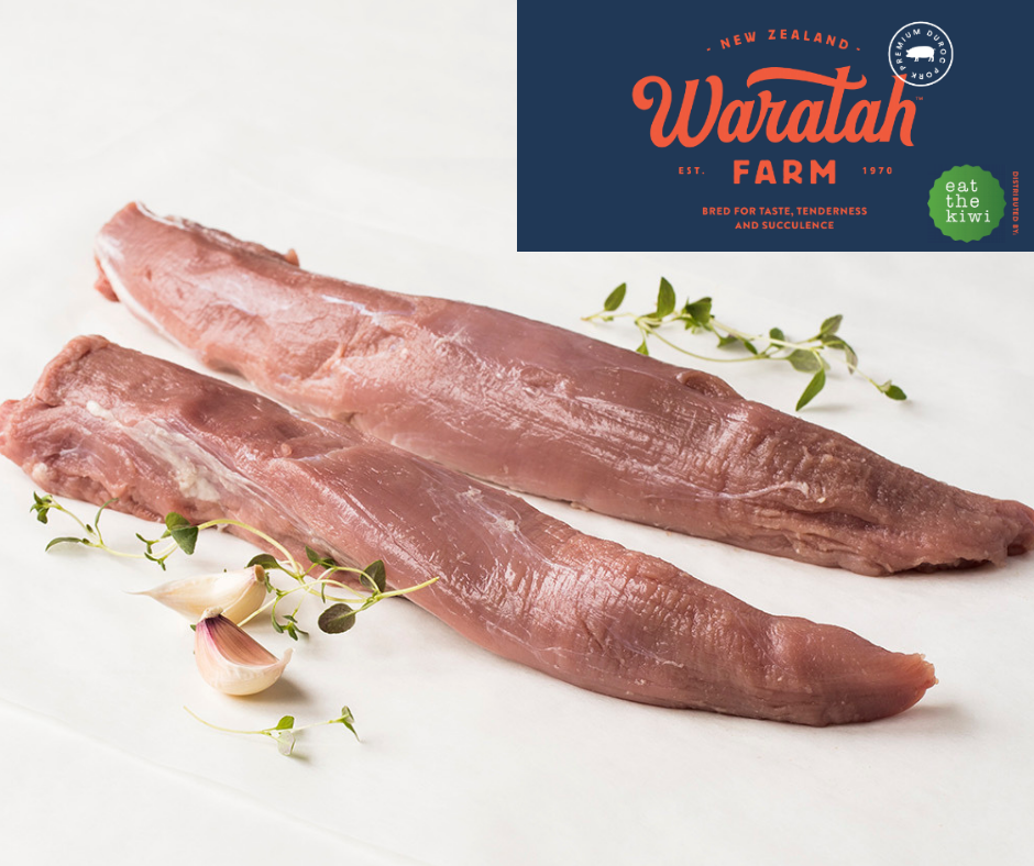 Duroc Pork Tenderloin Fillets, average 600-900g each, price per kg
