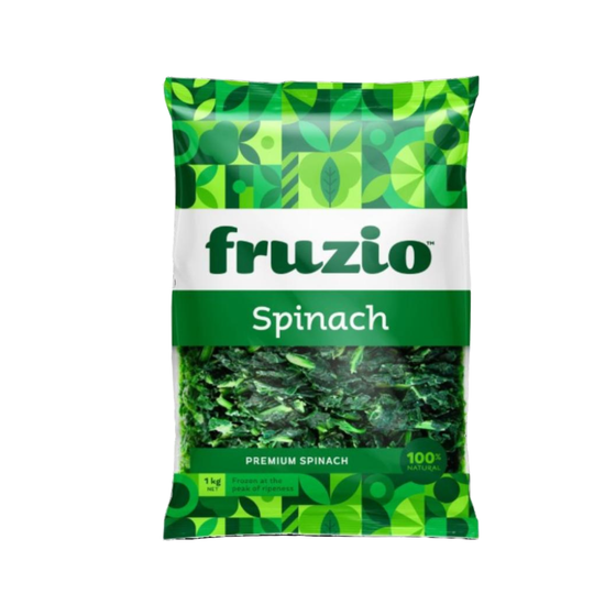 Fruzio Spinach Chopped Frozen 1kg