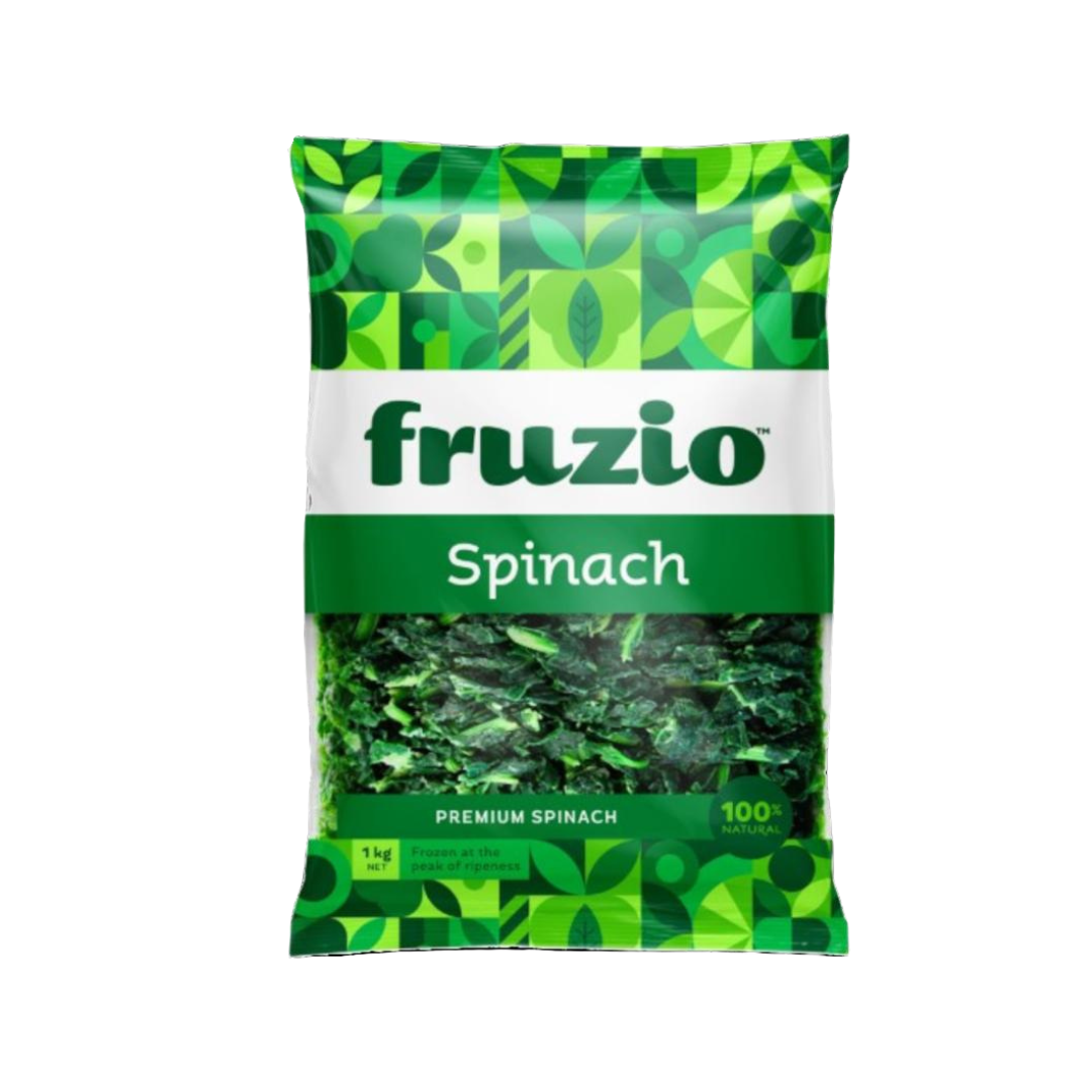 Fruzio Spinach Chopped Frozen 1kg