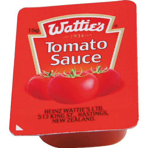 Wattie's Tomato Sauce PCU 100 x 15g