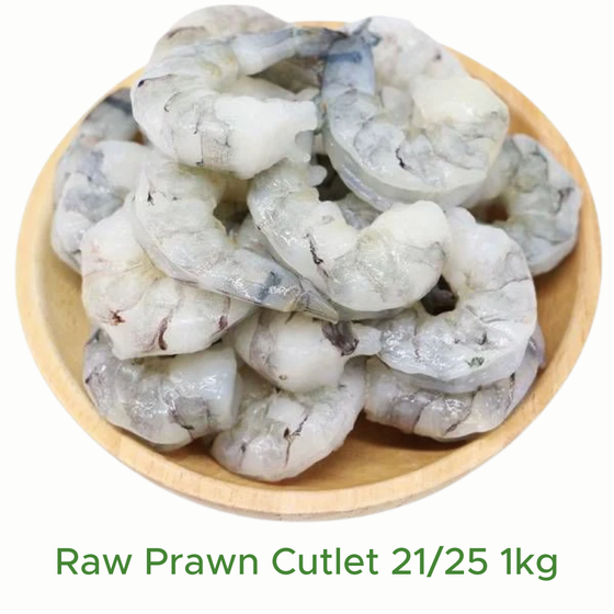 Raw Prawn Cutlet 21/25, 1kg, SB
