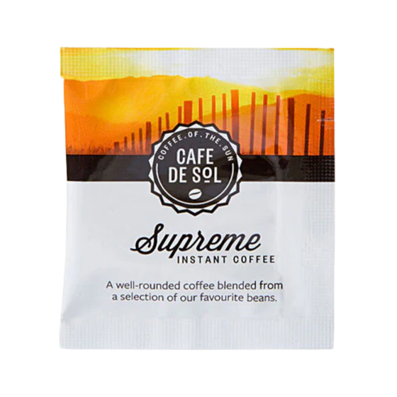 PCU, Cafe De Sol Supreme coffee sachet x 500 per carton