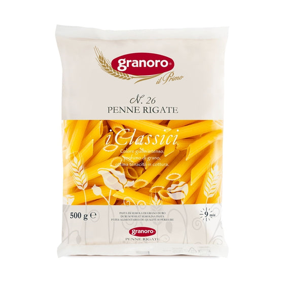 Pasta, Penne Rigate #26, 500g, Granoro
