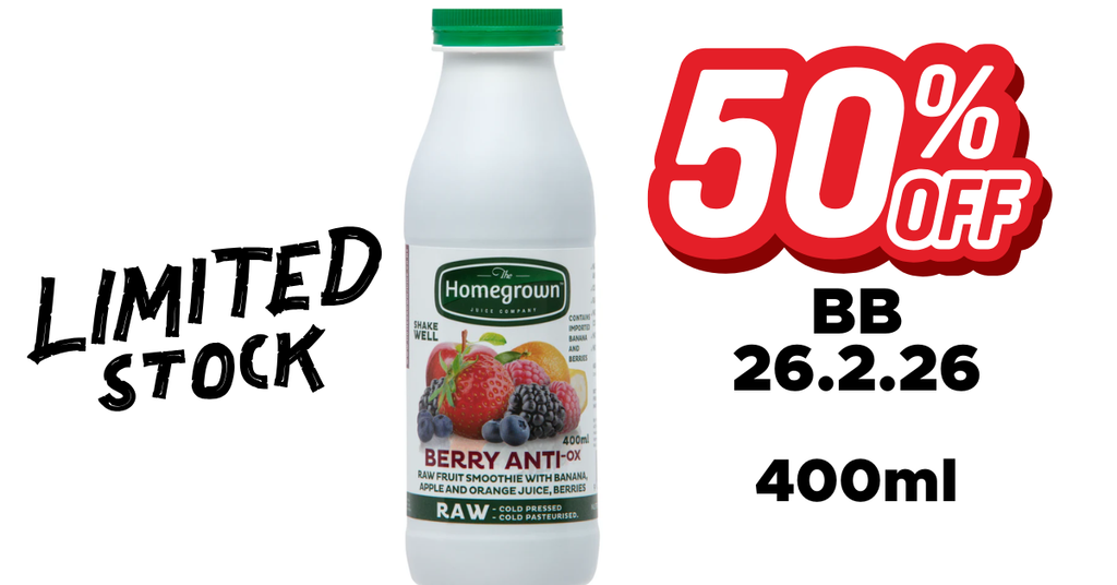 PROMO 400ml Homegrown PURE BERRY