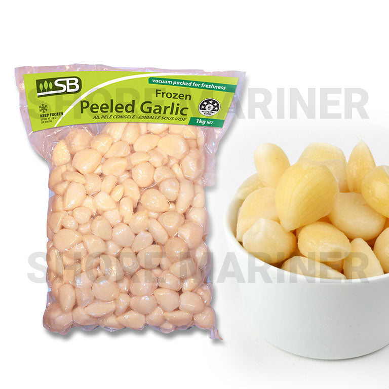 Garlic Peeled Vac packed 1kg (10 pack per carton)