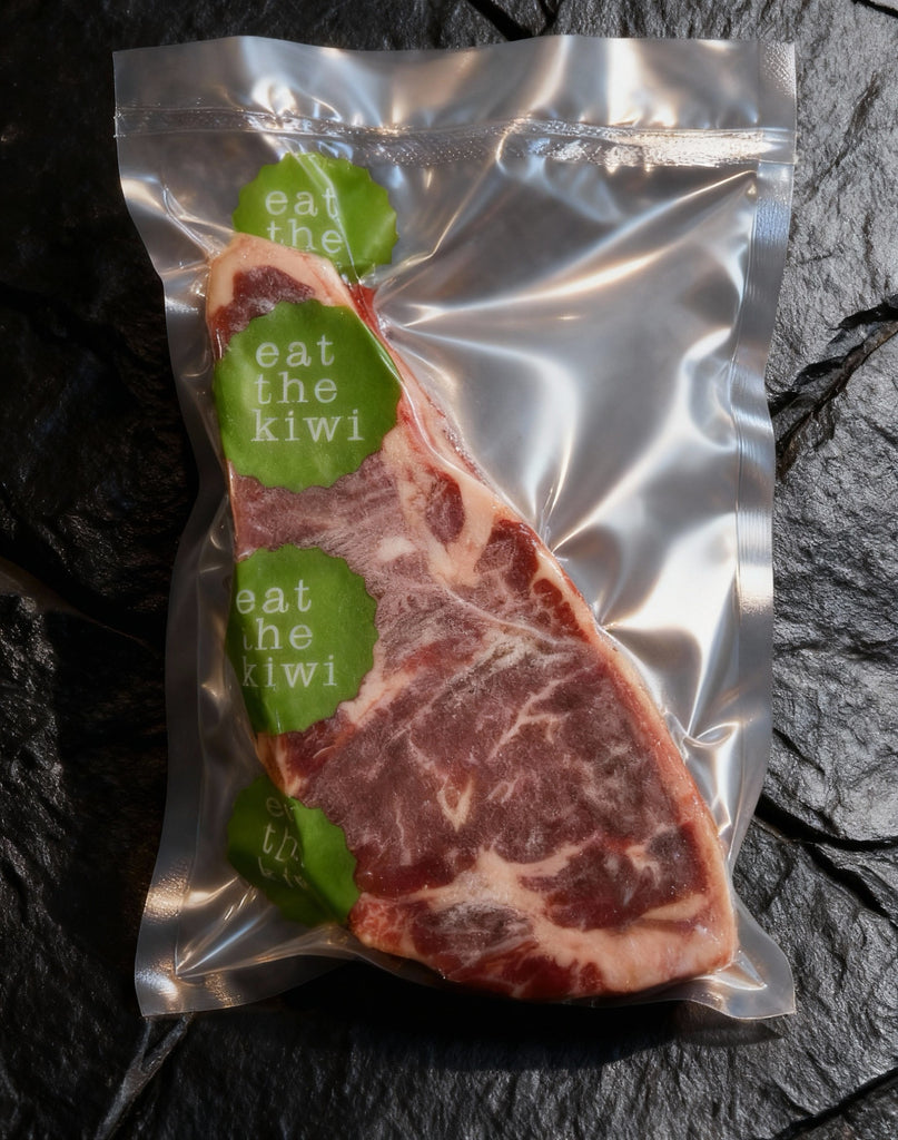 Portion, Beef Striploin Steak, 350-380g price per kg