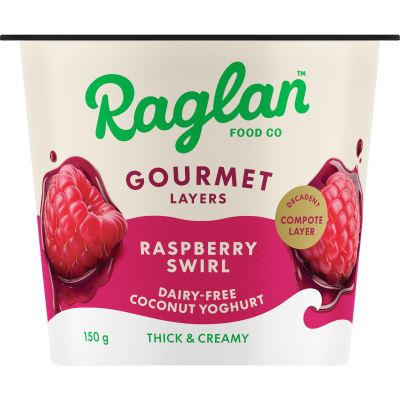 Raglan Coconut Snackables Raspberry Yoghurt 150g