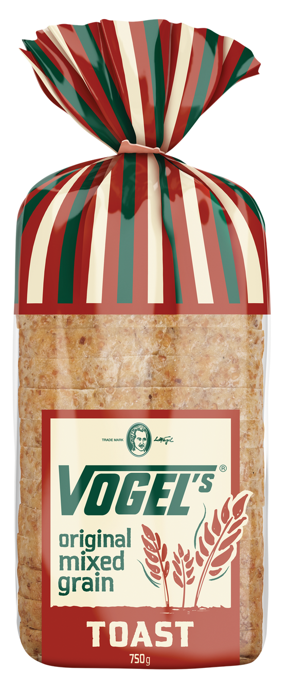 Vogels Original Mixed Grain Toast Bread 750g