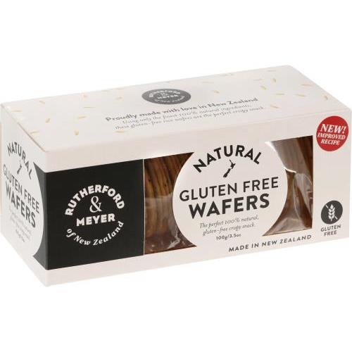 R&M Gluten Free Wafer 100g, NATURAL