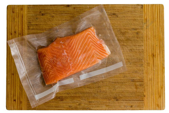 (2825) New Zealand King Salmon Portions skin-on, 190g vac pack, price per kg (require a minimum purchase 2kg)