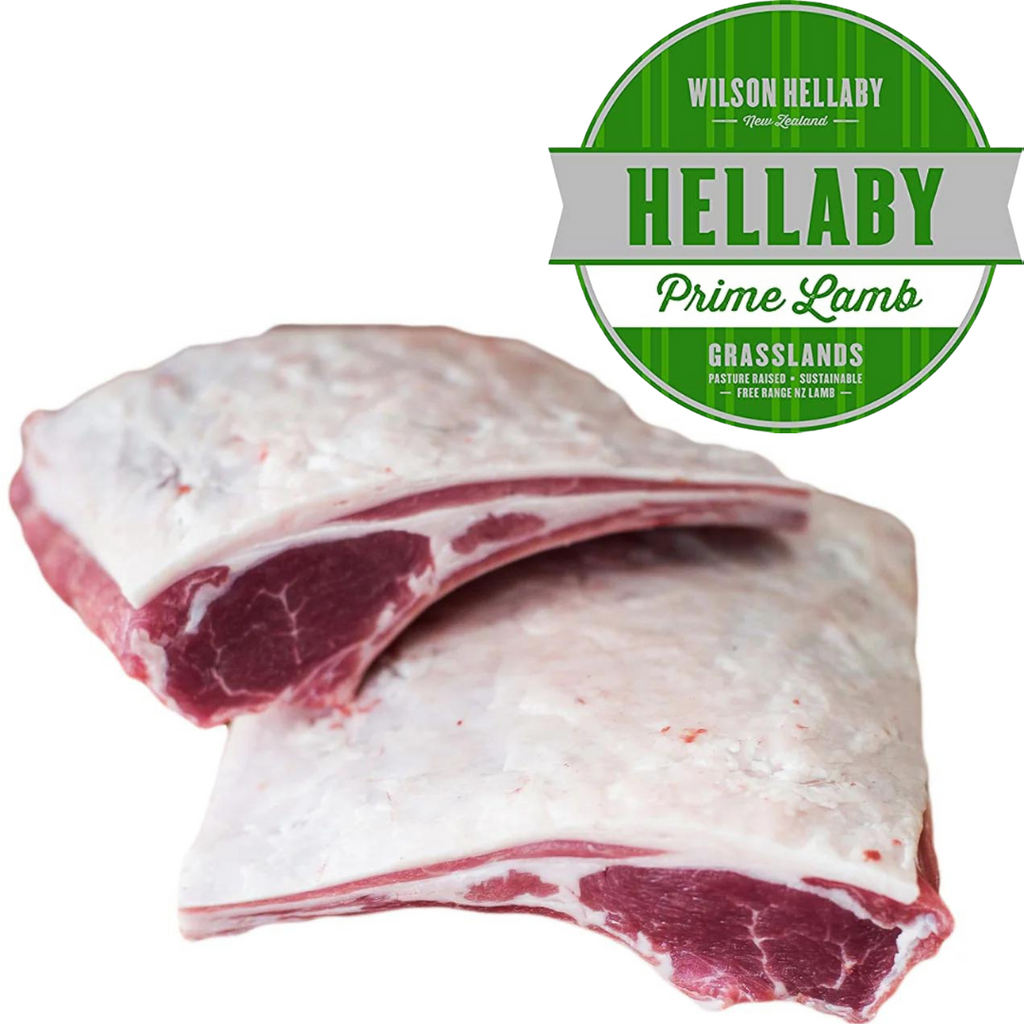 Hellabys Lamb CFO French Rack Cap On Price per Kg Average weight 750g 2 x racks