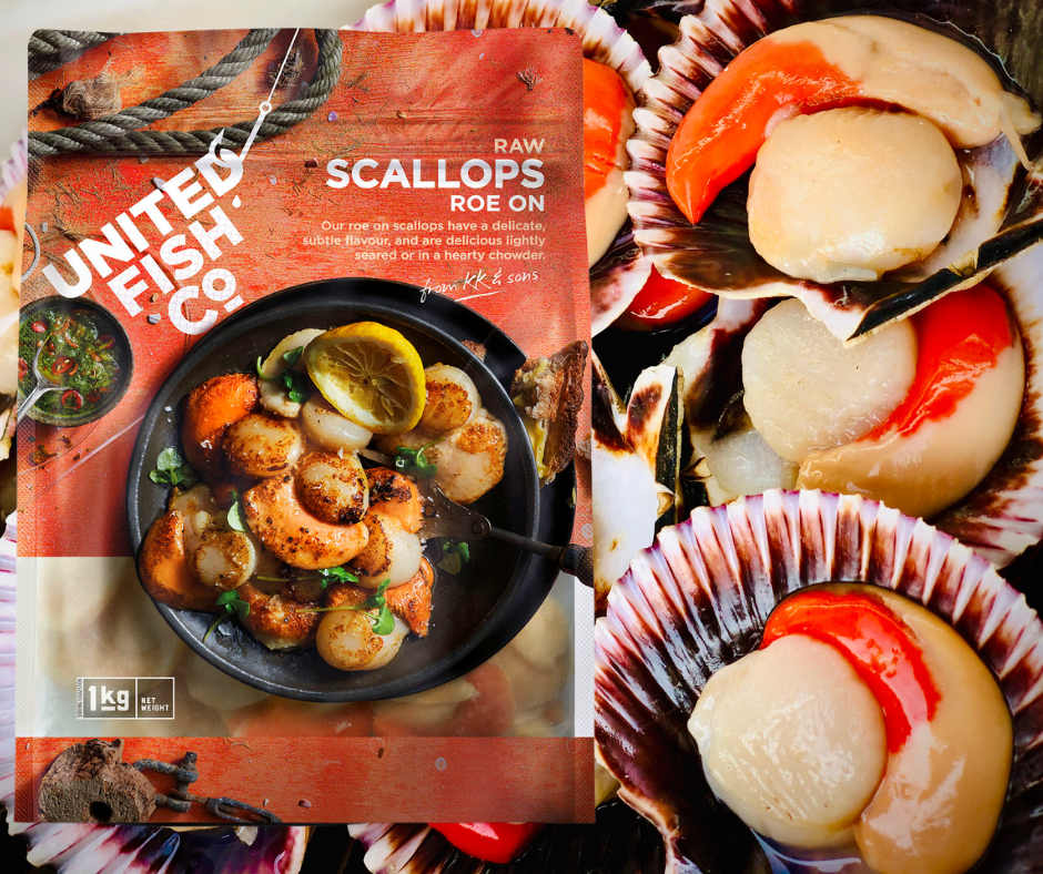 United Scallops 21/30 1kg