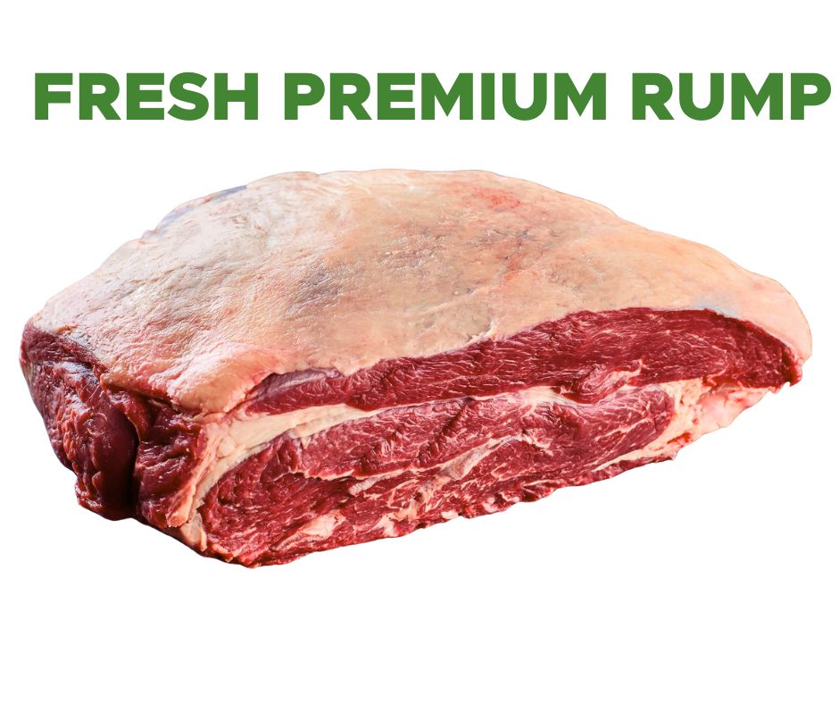 Chilled, Grass-fed, young prime Beef Rump