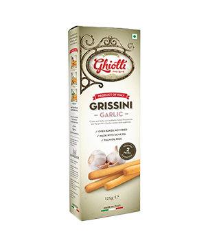 Ghiotti Grissini Garlic 125g (12*125g)