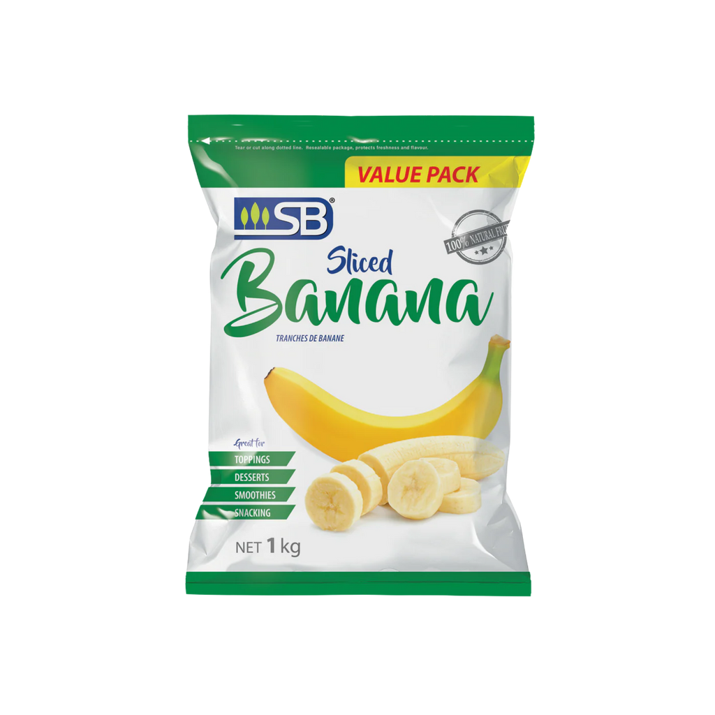 Frozen Banana Sliced 1kg