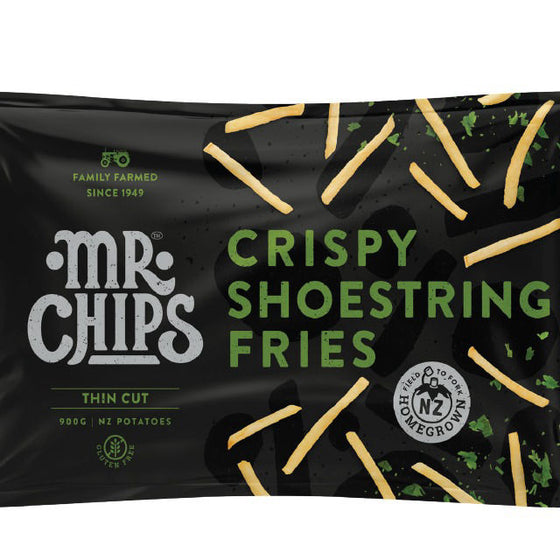 Mr Chips Shoestring Fries 7mm, 900g (12x900g)