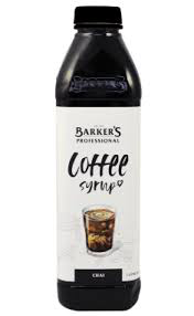 (DIS) Barkers Chai coffee syrup 1L