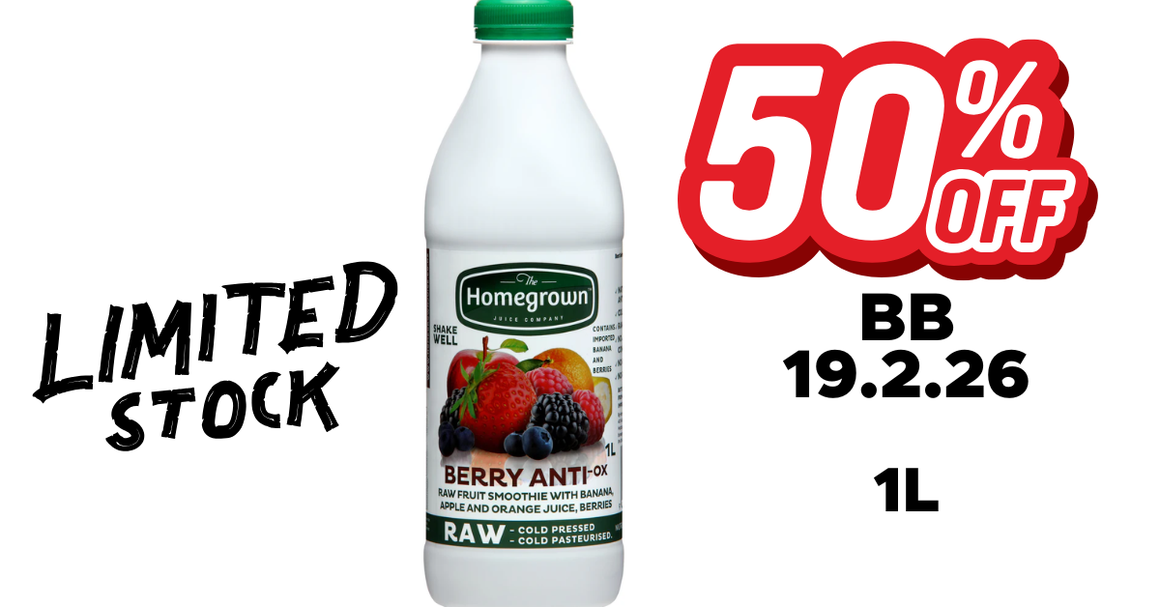 PROMO 1L Homegrown PURE BERRY