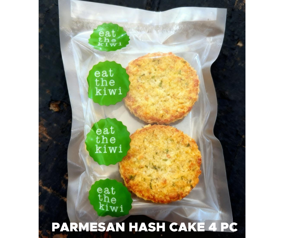 Portion, Wild Chef Parmesan Hash Cake 4pc, GF & V