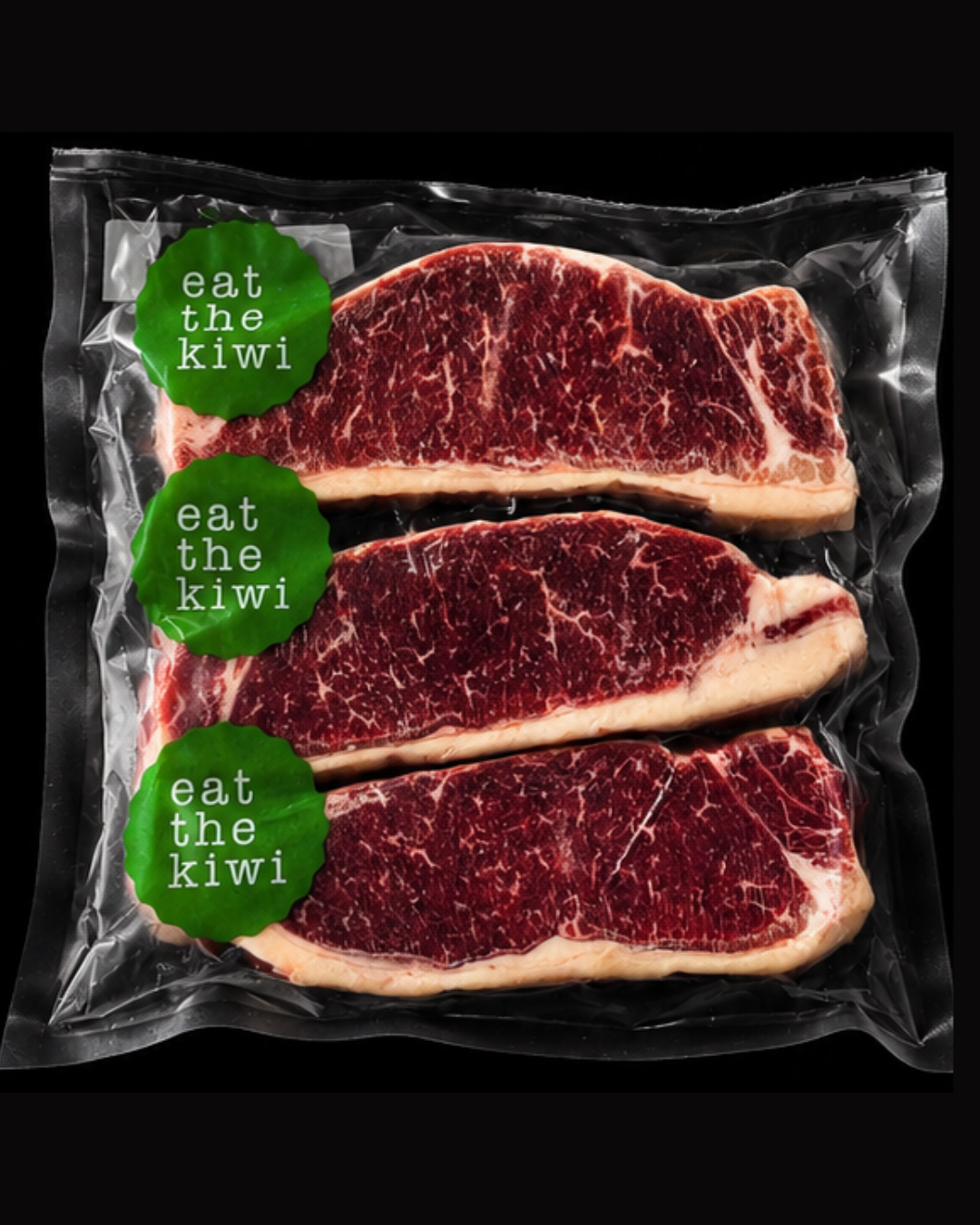 Portion, Beef Striploin Steak, 350-380g price per kg