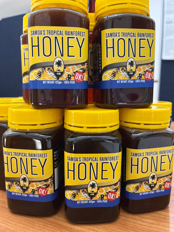 HONEY, Samoa's Tropical Rainforest Honey 425g