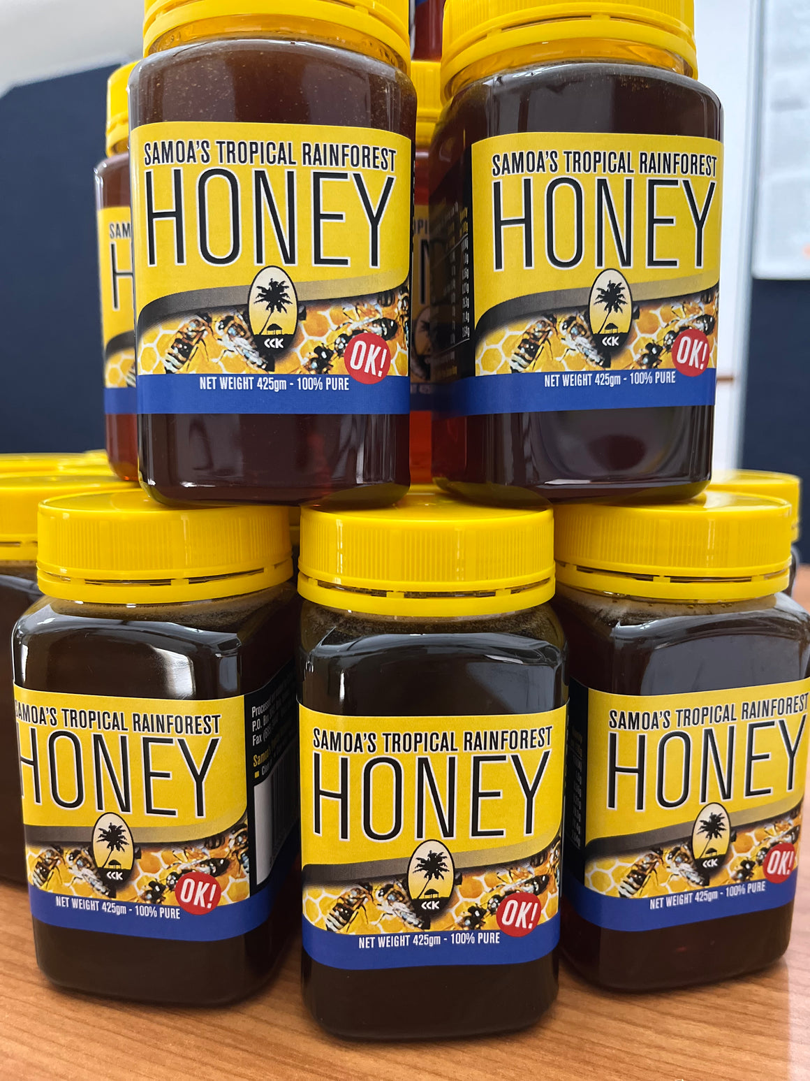 HONEY, Samoa's Tropical Rainforest Honey 425g