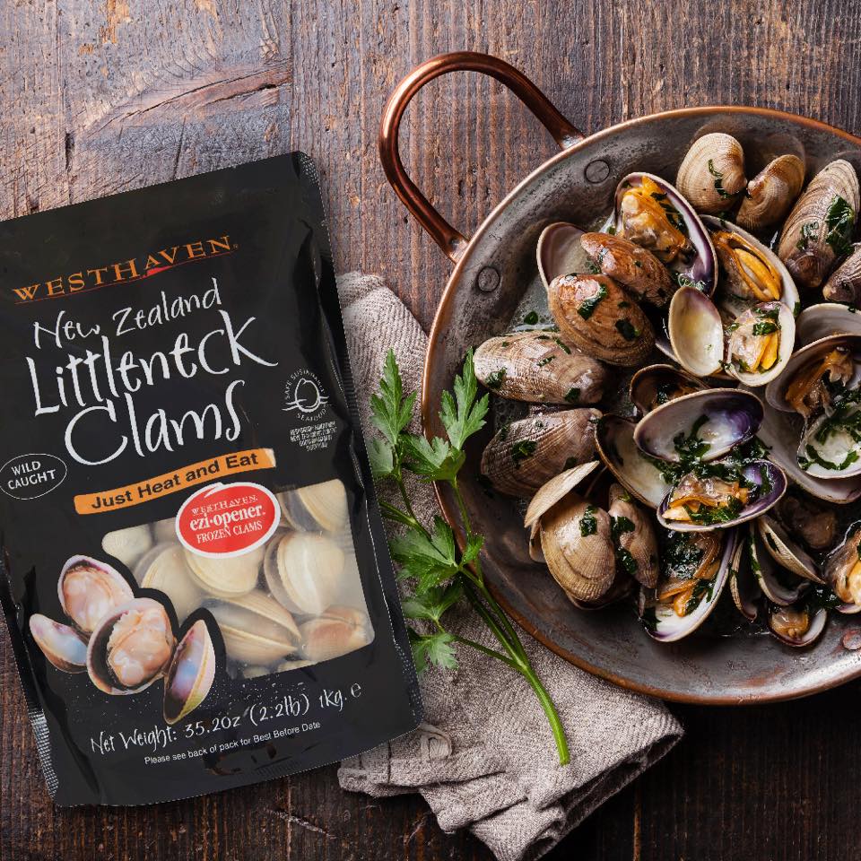 Clams NZ Littleneck 1KG