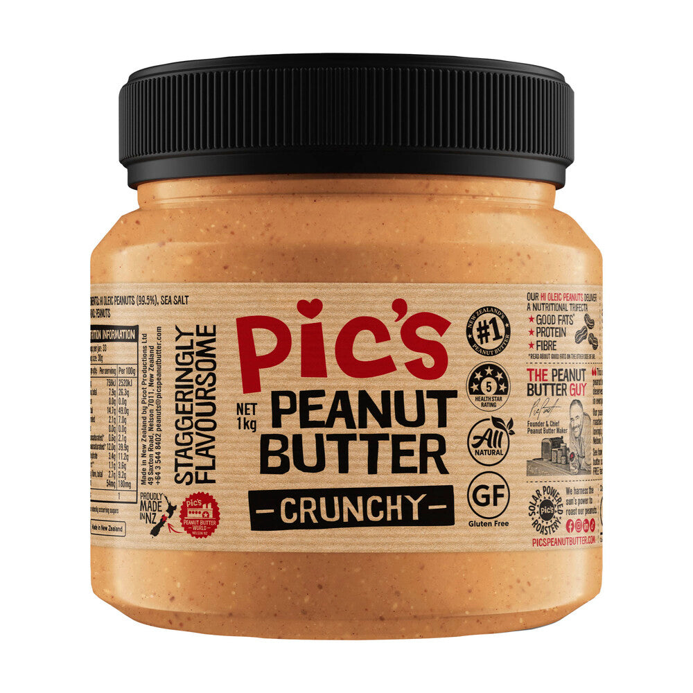 Pic's Peanut Butter 1kg Crunchy