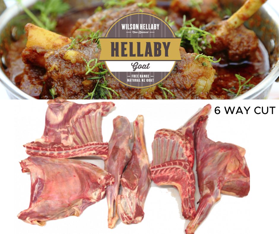 Prime young Goat 6 way cut price per kg (Average 10kg box)