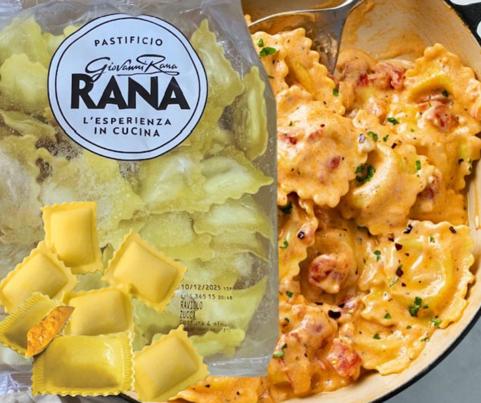 Frozen RANA PUMPKIN Ravioli 1kg (2 per carton)