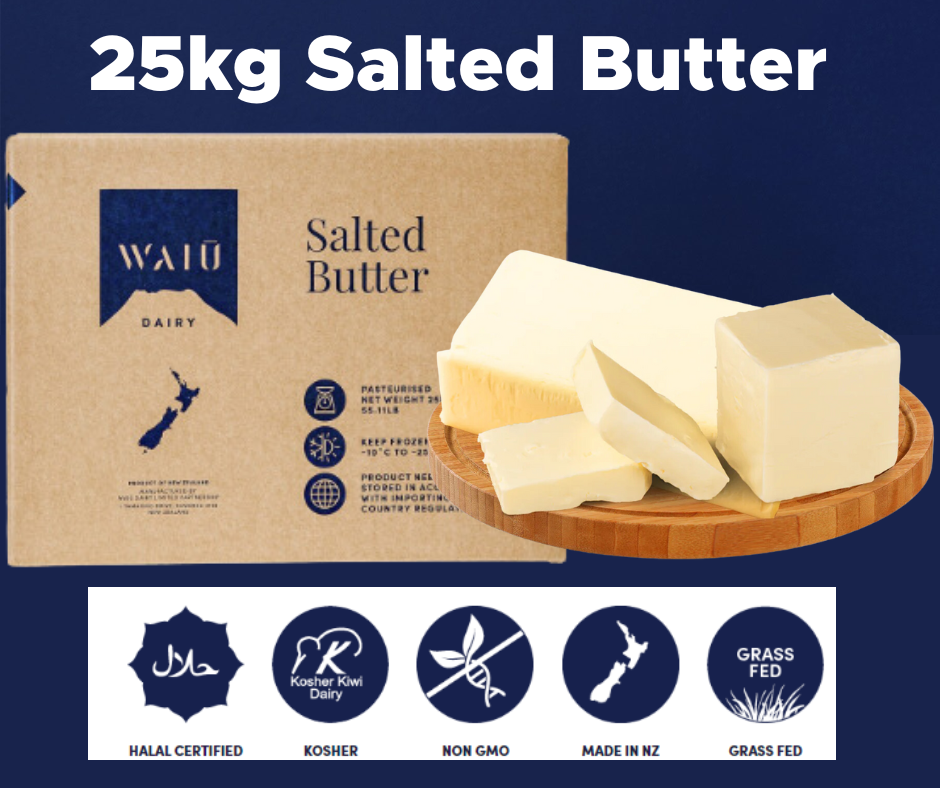 WAIU Salted Butter 25Kg