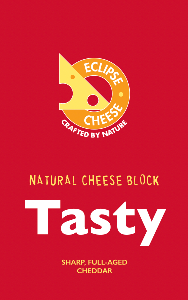 Milligans NZ Tasty Cheddar Cheese 500g block