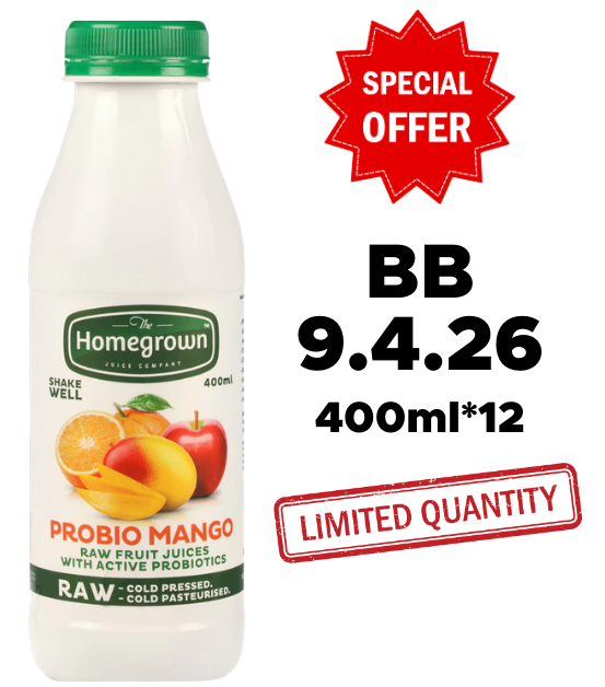 PROMO 400ml Homegrown Probio Mango 400ml