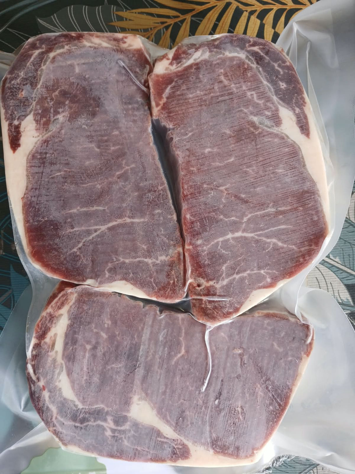 Portion, Beef Ribeye Steak, 350-380g, price per kg