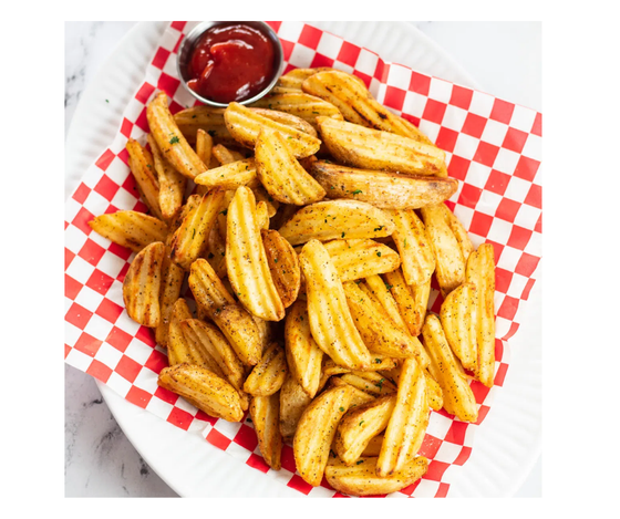 Mr Chips Seasoned Potato WAVES Skin On, 2kg (8802)